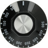 KNOB BLACK ø 50 mm 50-500°