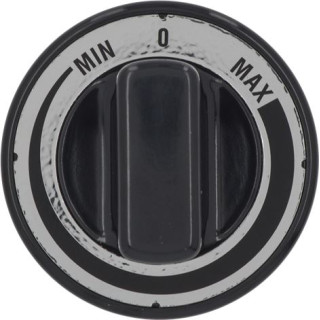 KNOB BLACK MIN-MAX ø 70 mm