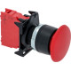 MUSHROOM PUSH-BUTTON RED 16A