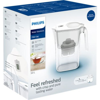 PHILIPS WATER FILTER PITCH. W/TIMER 3L