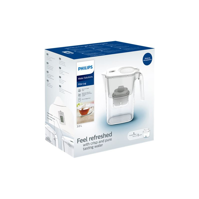 PHILIPS WATER FILTER PITCH. W/TIMER 3L