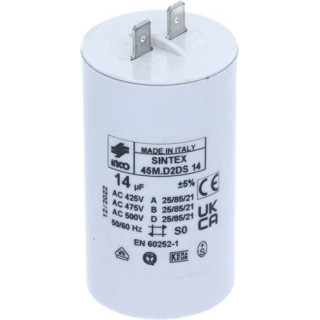 EUREKA COFFEE GRINDER CAPACITOR 14 µF 450V