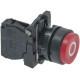 STOP PUSH-BUTTON RED 15A