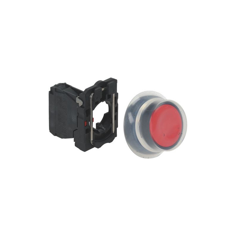 PUSH BUTTON RED BLOCKING 3A 240V