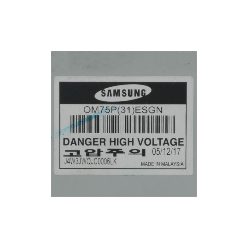 SAMSUNG OM75P 31ESGN MAGNETRON