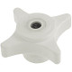 SPM 02.BA0034.001 SPIRAL KNOB WHITE