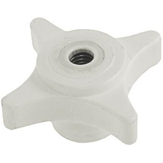 SPM 02.BA0034.001 SPIRAL KNOB WHITE