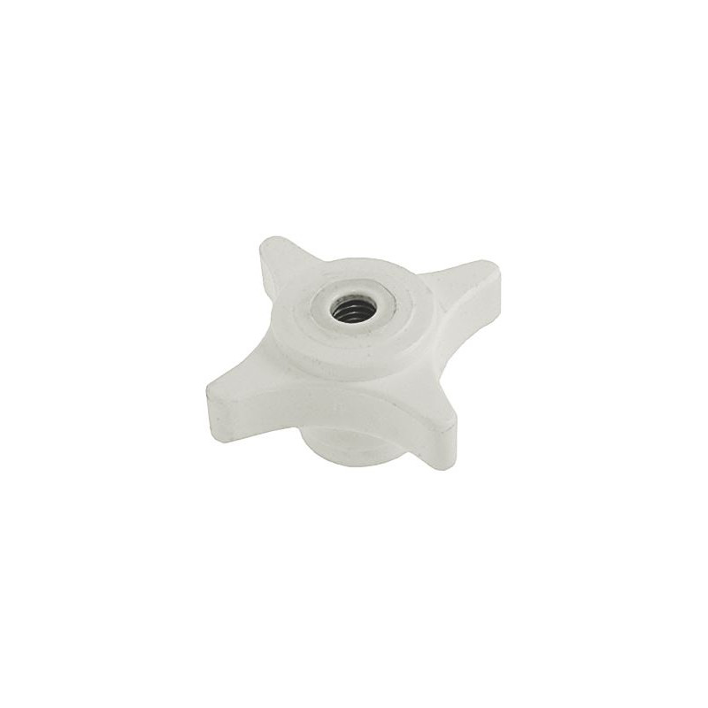 SPM 02.BA0034.001 SPIRAL KNOB WHITE