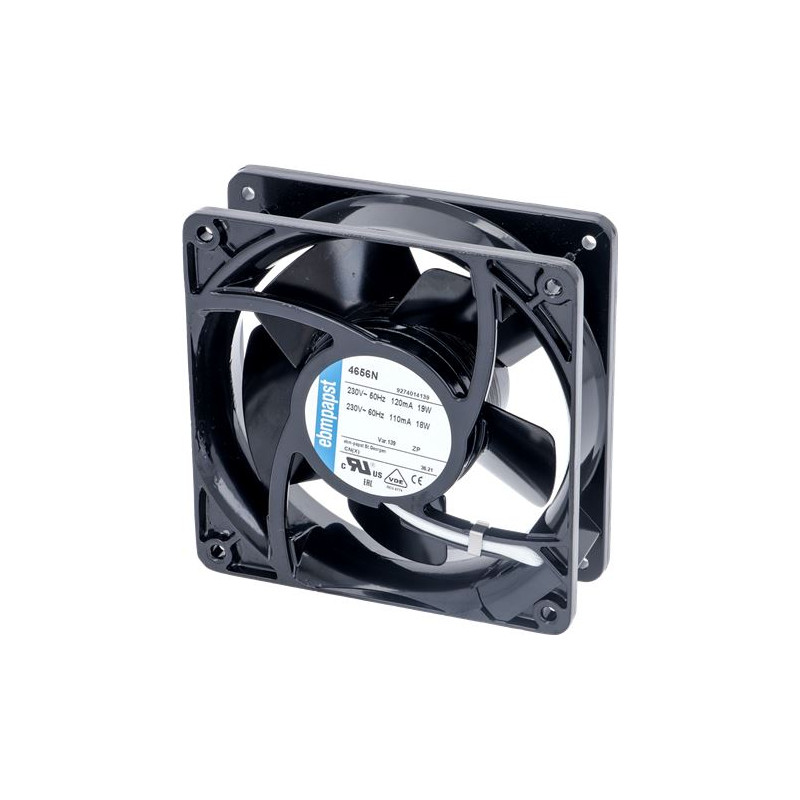 EBM 4656N AXIAL FAN 230V 60Hz 19W 2650rpm