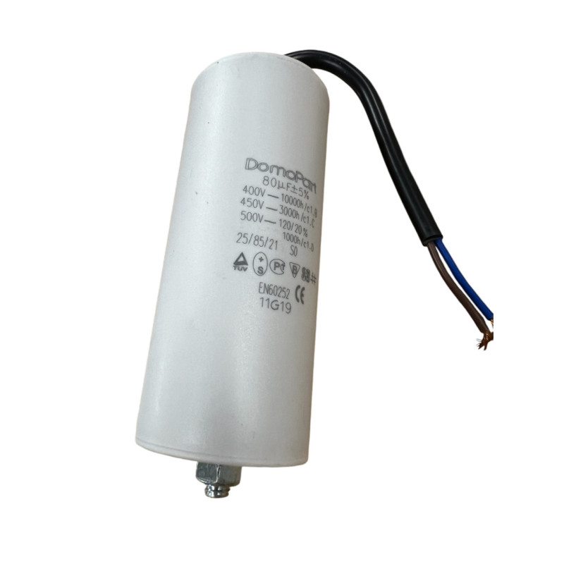 CAPACITOR WITH CABLE 80MF 450V