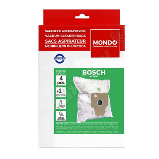SET 4 BAGS VACUUM CLEANER BOSCH