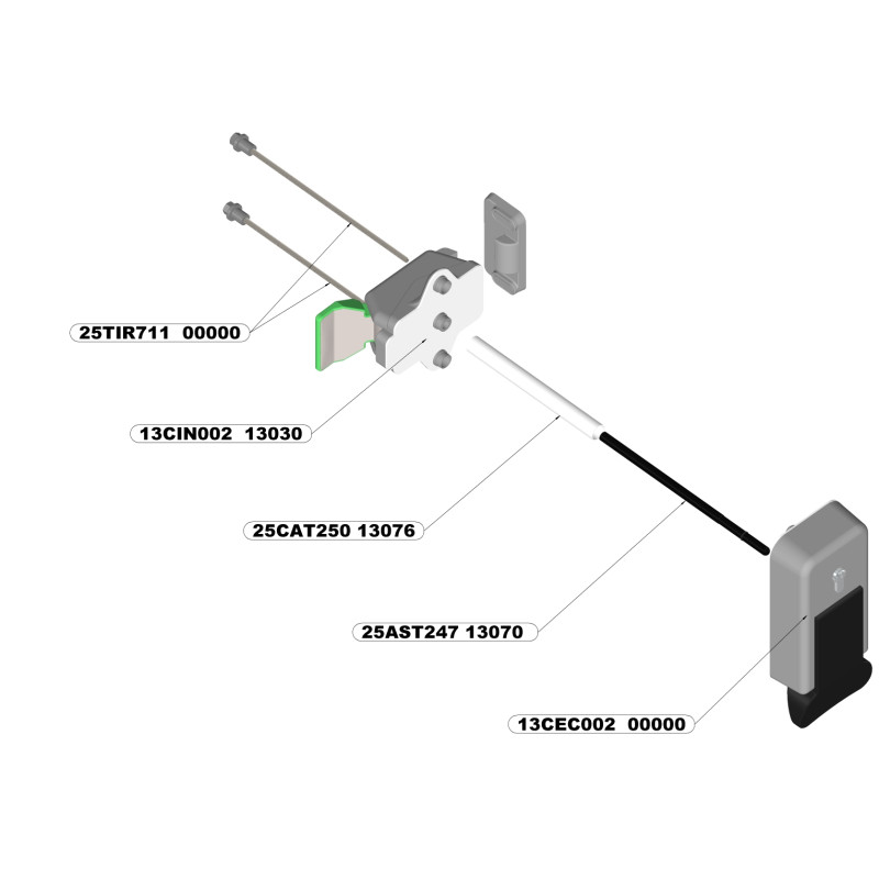 MTH 13KIT512 00000 DOOR LOCK KIT