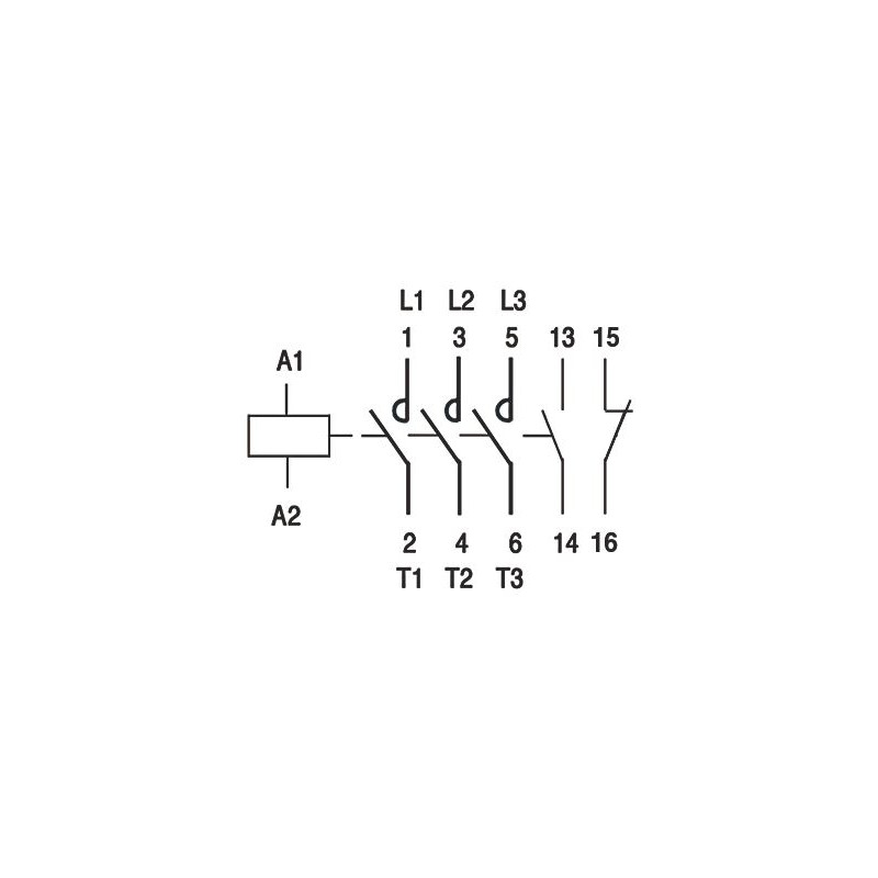 CONTACTOR SCHNEIDER LC1D09P7 230V 50/60Hz