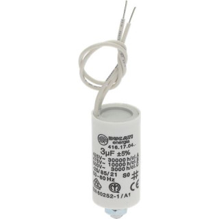 DUCATI CAPACITOR 3µF C/CABLE 450V 50/60Hz