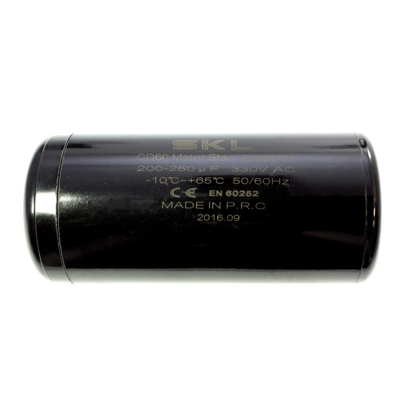 START CAPACITOR 200-250µF 330V 50/60Hz