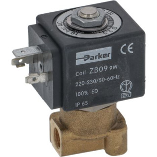 2-WAY SOLENOID VALVE PARKER 230V 50/60Hz