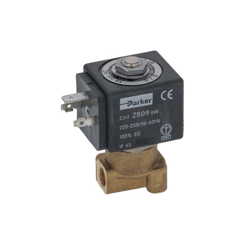 2-WAY SOLENOID VALVE PARKER 230V 50/60Hz