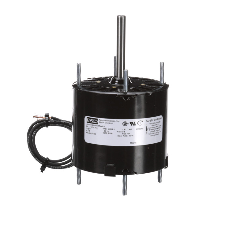 FASCO D188 MOTOR 230V 1500RPM 3.3 INCH DIAMETER